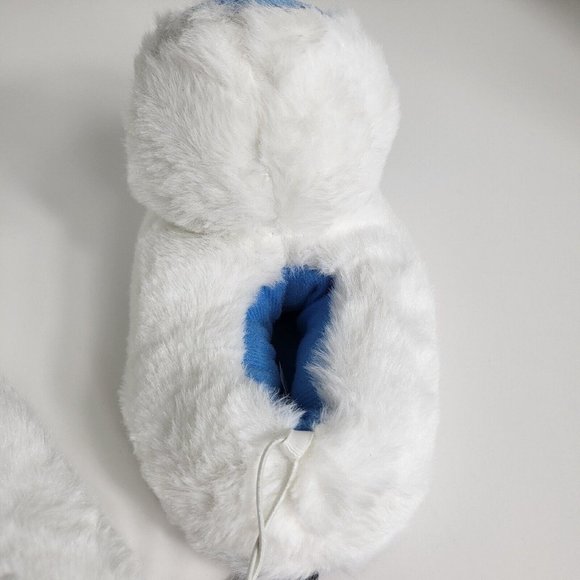 Rudolph Red Nosed Reindeer Slippers Abominable Snowman Sz 5/6 Christmas Toddler - Picture 16 of 16